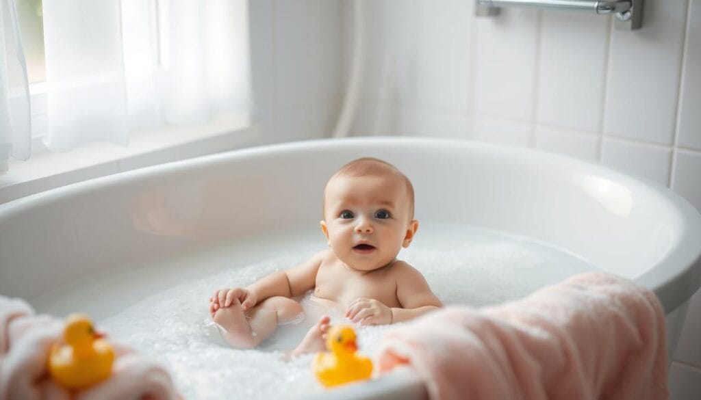 baby bath temperature