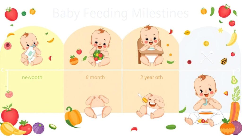 baby feeding milestones