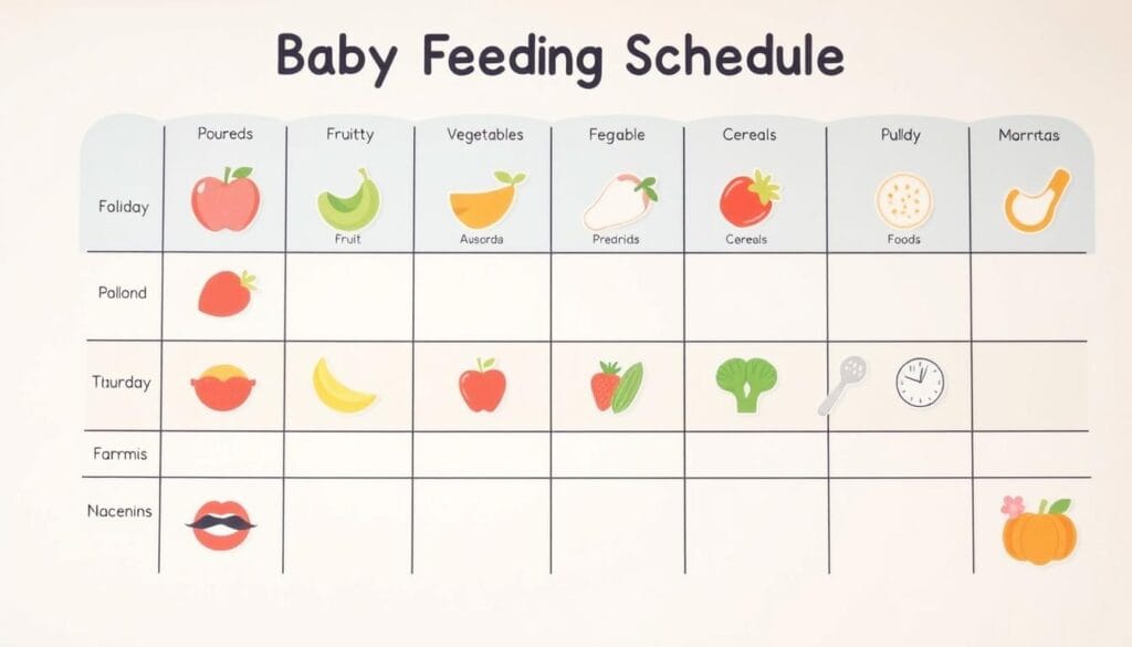 baby feeding schedule