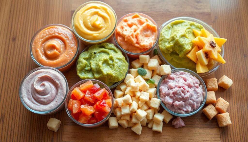 baby food textures