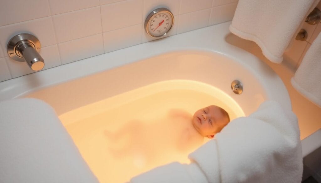 safe bath temperature