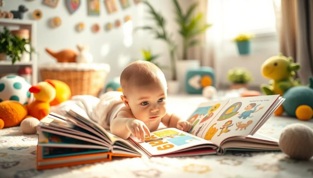 Baby communication through reading